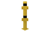 XL corner post for safety railings
