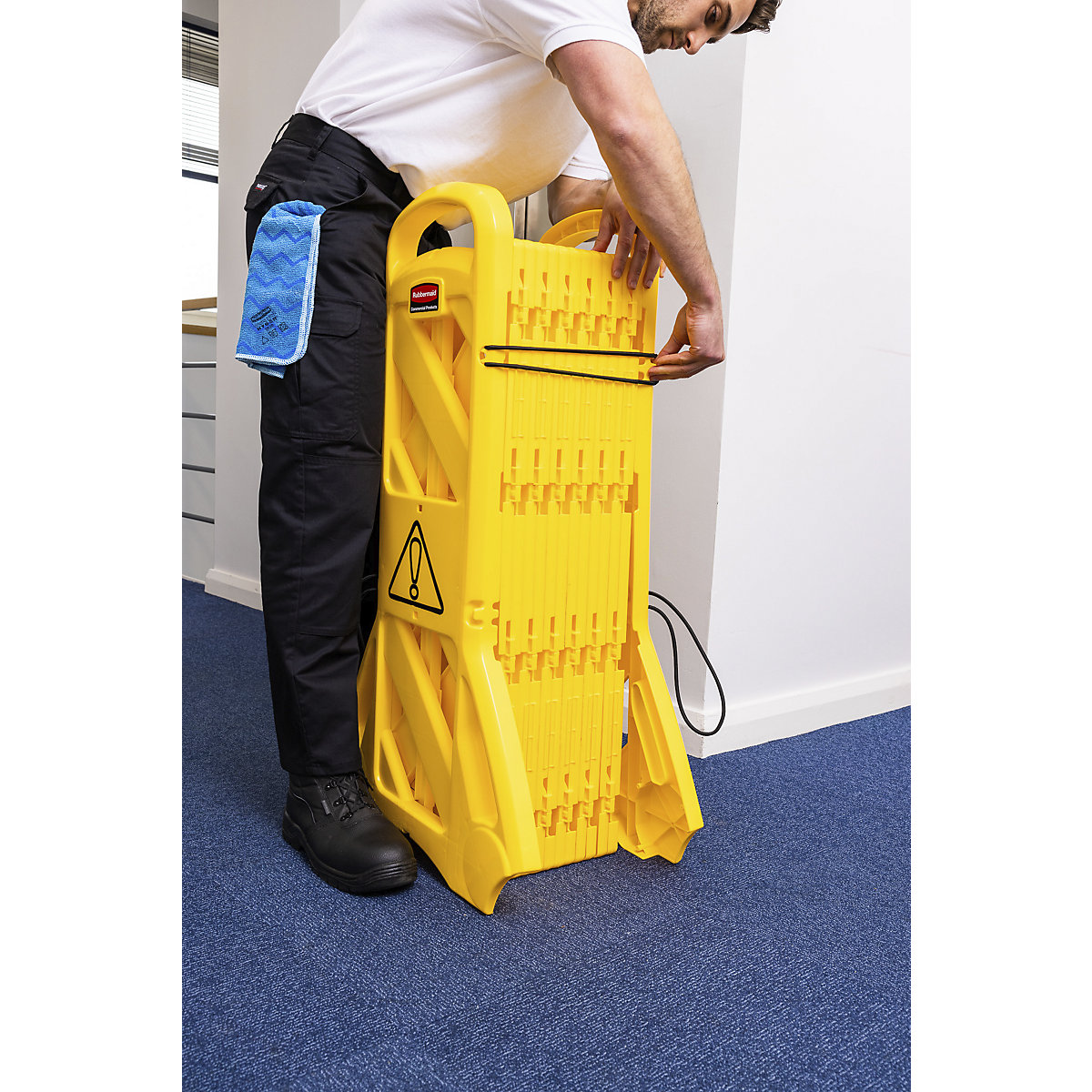 Afzethek van polyethyleen, verrijdbaar – Rubbermaid (Productafbeelding 5)-4