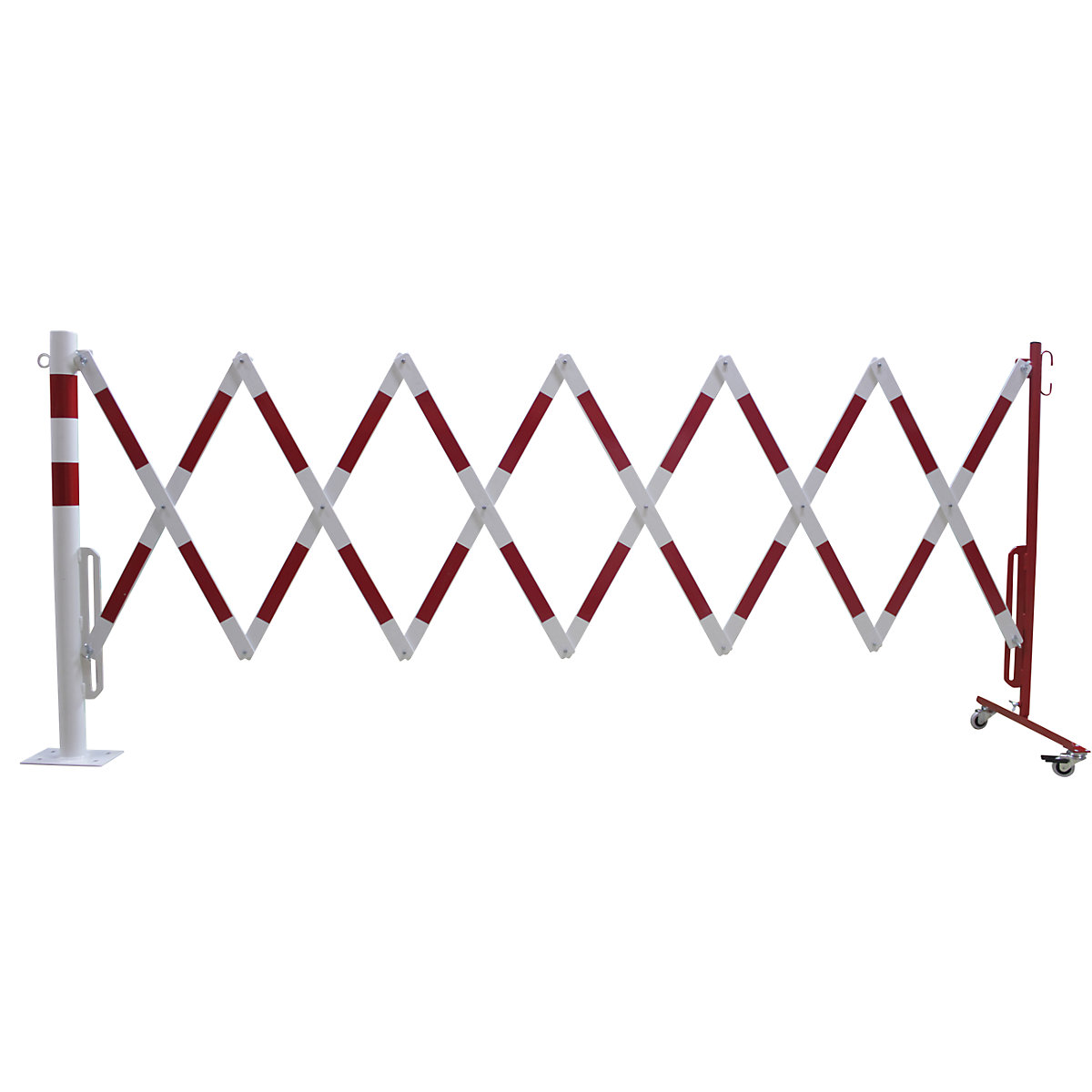 Afzetpaal met schaarhek – CrashStop (Productafbeelding 10)-9