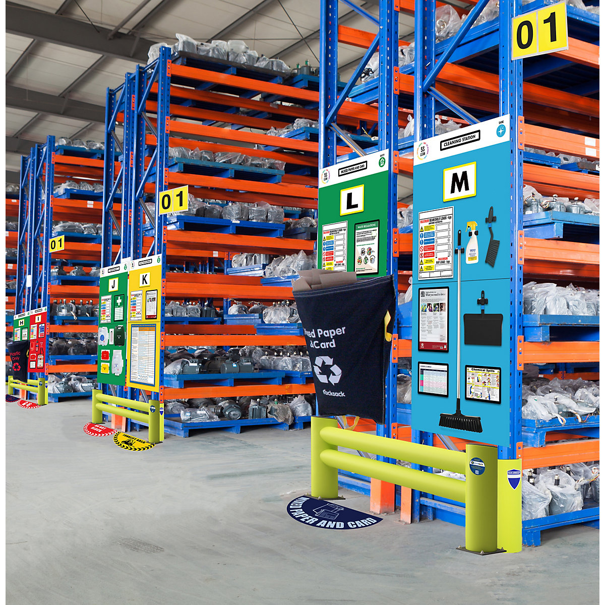 Stelling-informatiebord enkele markering (Productafbeelding 3)-2