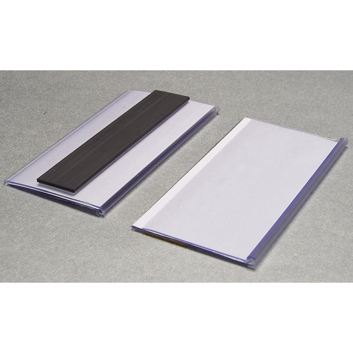 Tickethouder, magnetisch, h x b = 54 x 100 mm, VE = 100 stuks-1