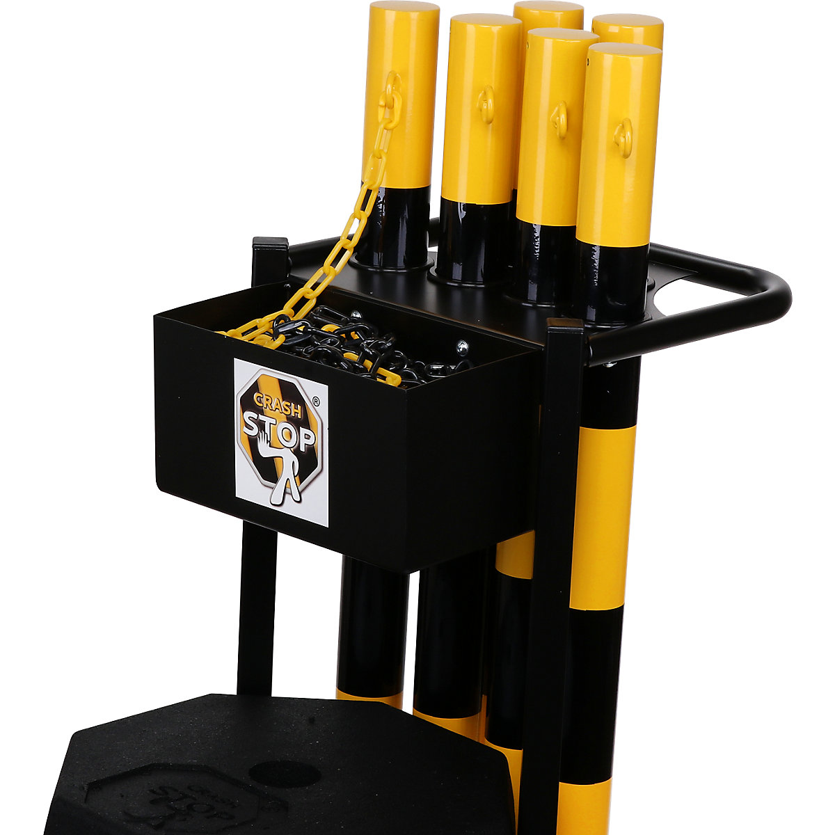 Kettingstandaardset met transportwagen – CrashStop (Productafbeelding 9)-8