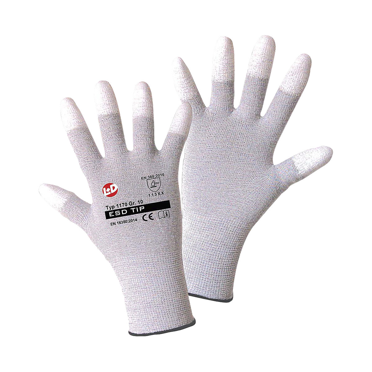 Fijn gebreide handschoenen ESD TIP &ndash; Leipold+Döhle