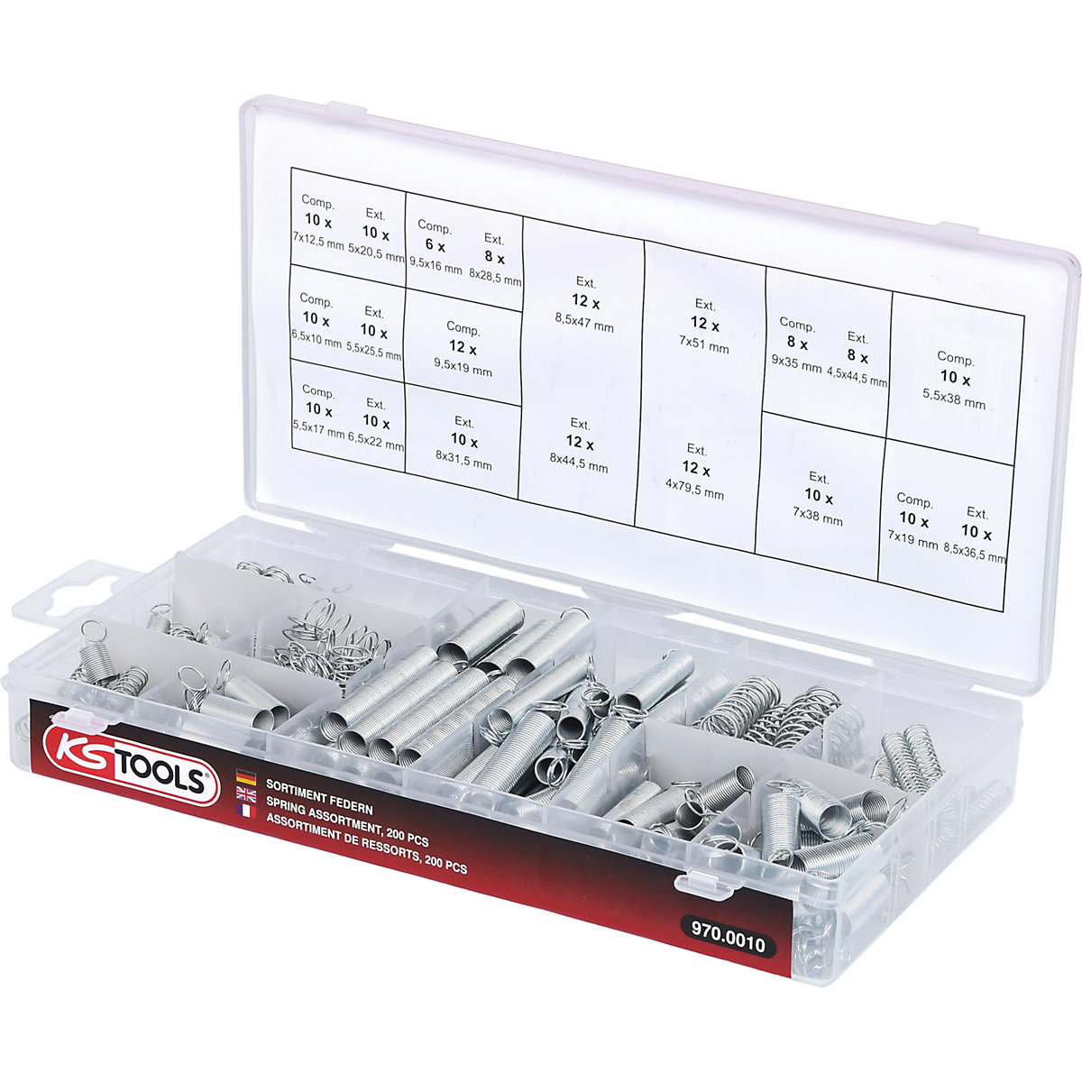 Assortiment veren &ndash; KS Tools