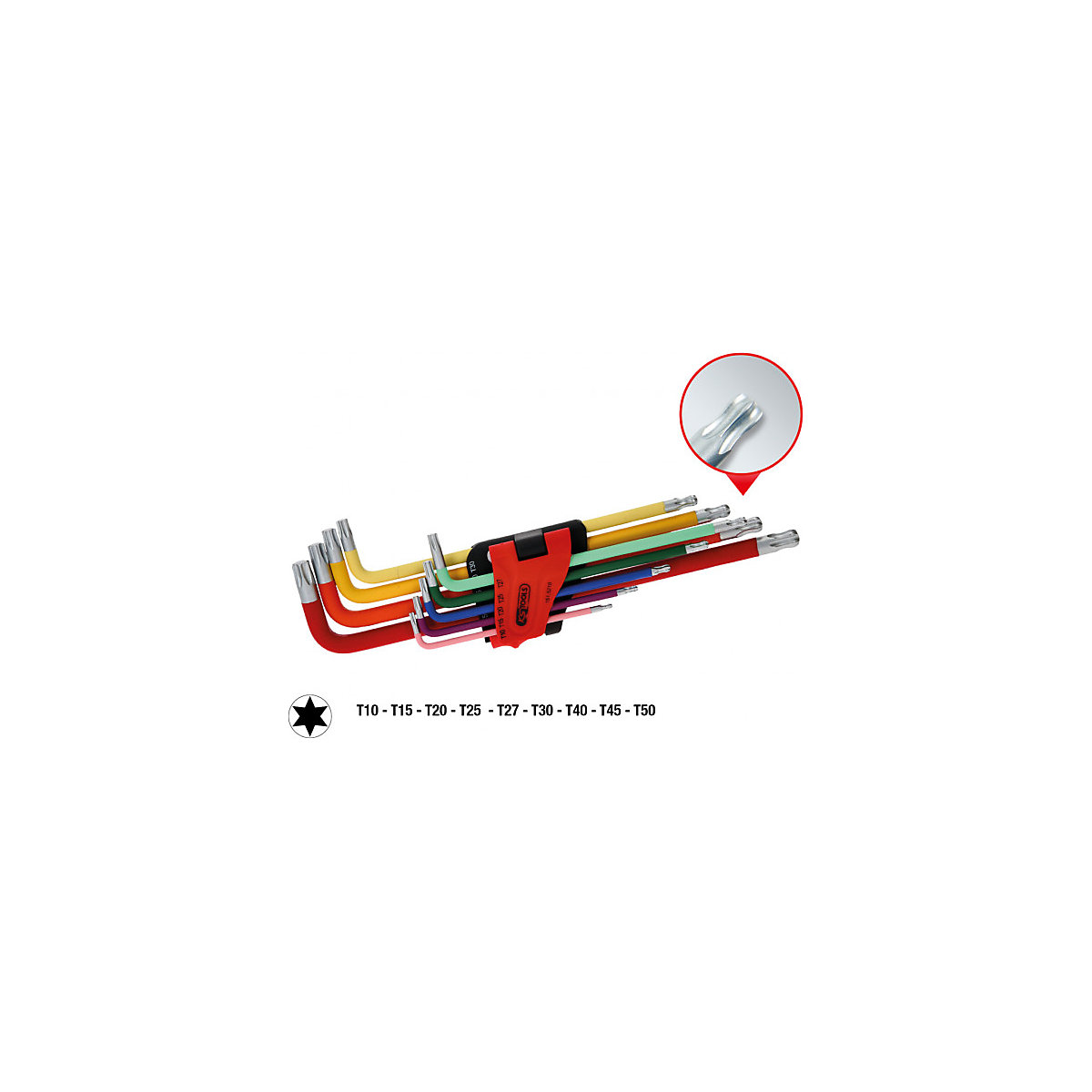 Hoekstiftsleutelset extra lang – KS Tools (Productafbeelding 7)-6