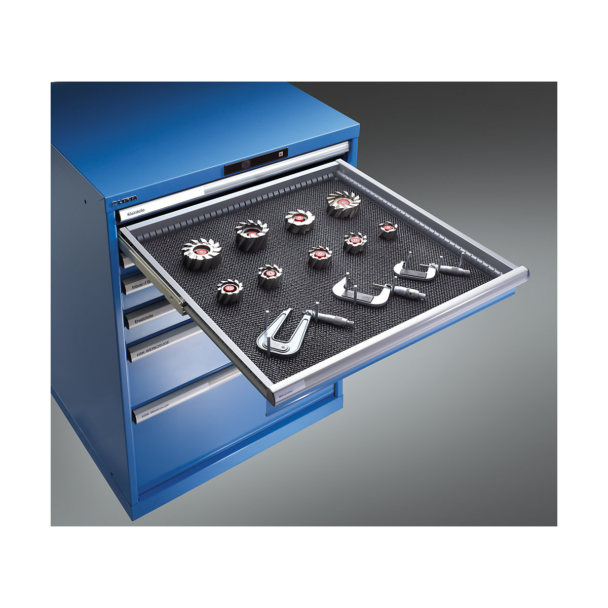 Ladenkast, plaatstaal – LISTA (Productafbeelding 8)-7