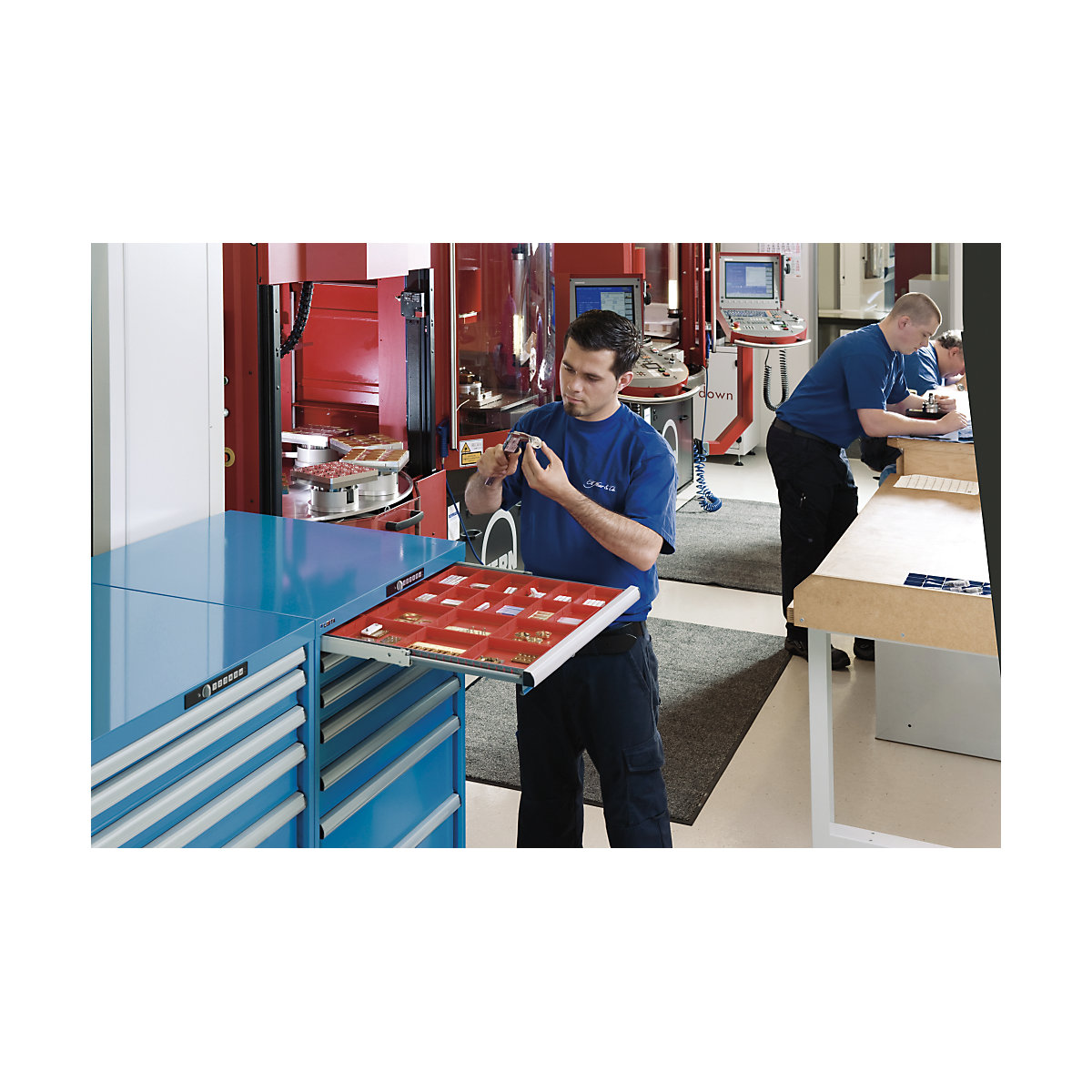 Ladenkast, plaatstaal – LISTA (Productafbeelding 10)-9