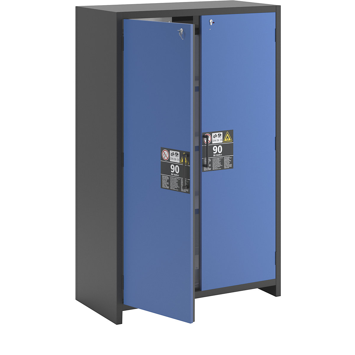 Brandveilige industriële kast voor gevaarlijke stoffen type 90 – asecos (Productafbeelding 9)-8
