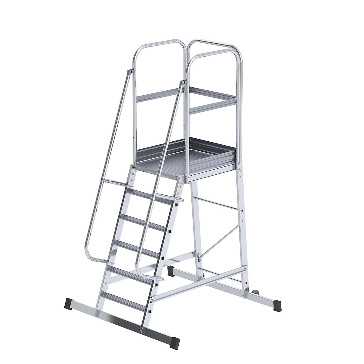 Aluminium platformtrap – eurokraft pro