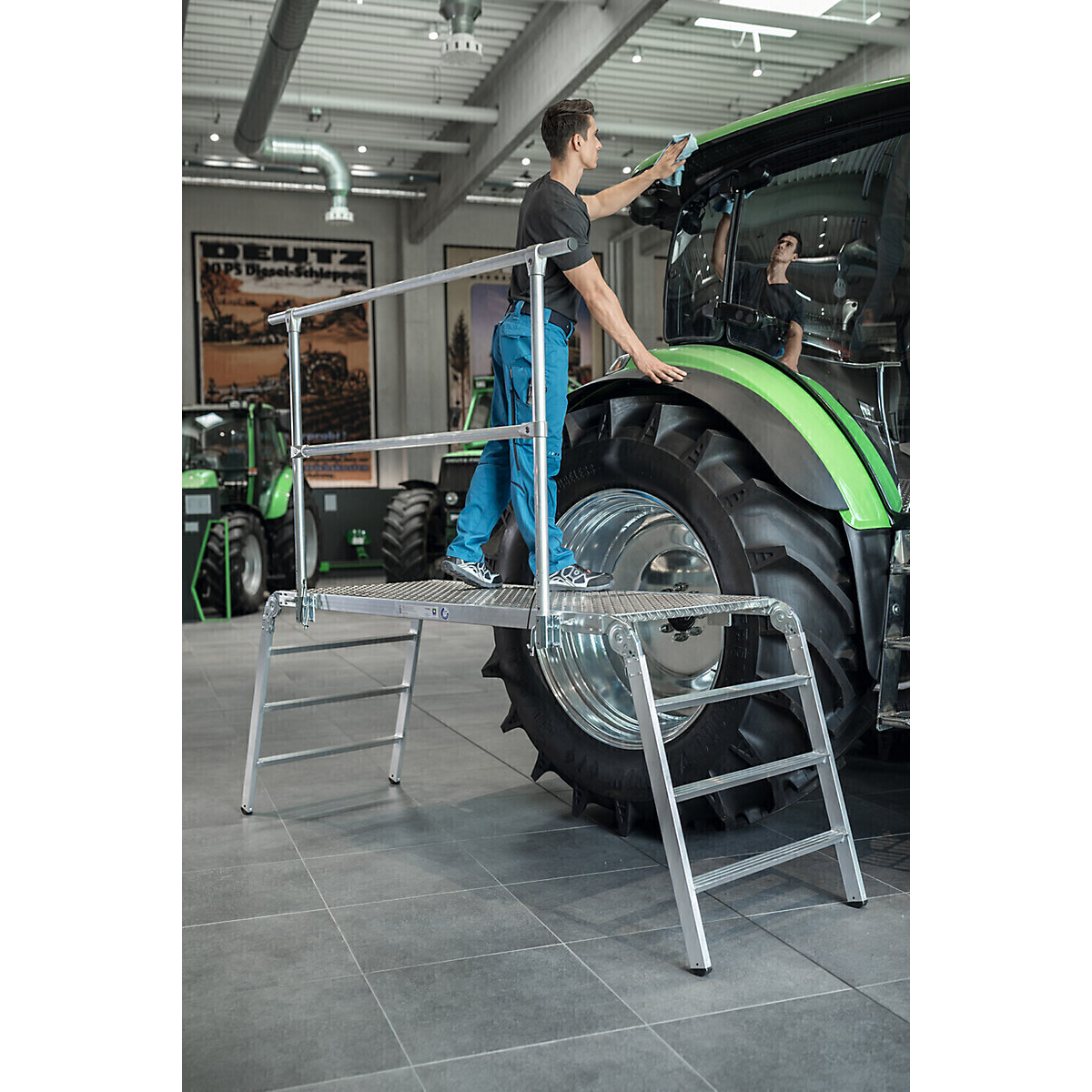 Werkplatform, inklapbaar – MUNK (Productafbeelding 2)-1