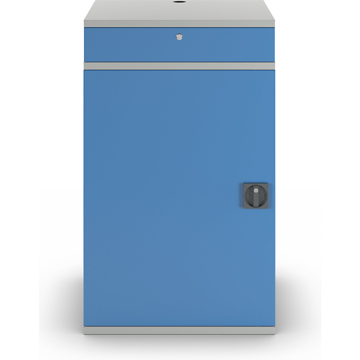 Computer-werkstation, staalplaat – eurokraft pro (Productafbeelding 6)-5