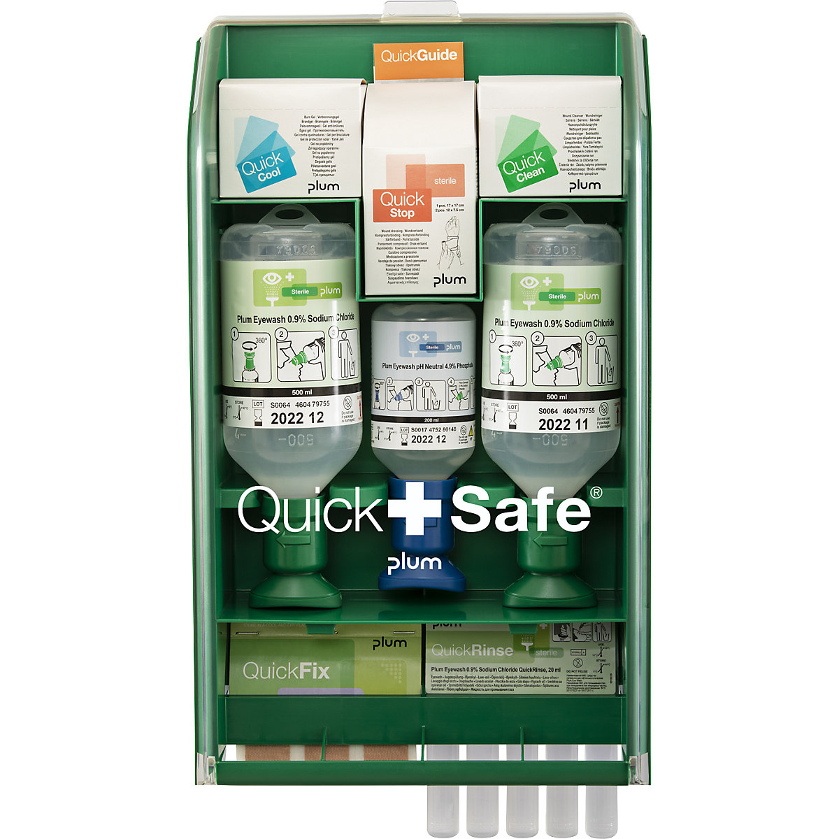 EHBO-station QuickSafe &ndash; plum