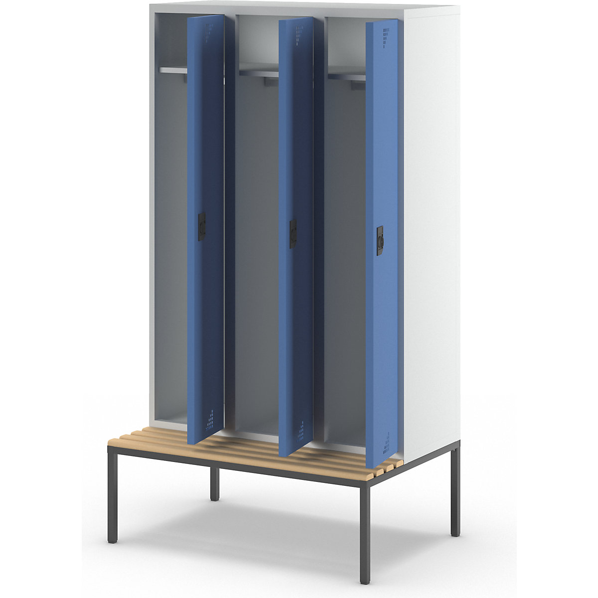 Kledingkast Bremen met zitbank – eurokraft pro (Productafbeelding 9)-8