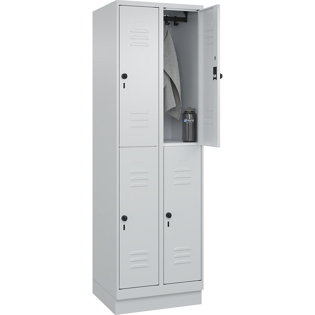 Kledingkast Classic PLUS met twee verdiepingen – C+P