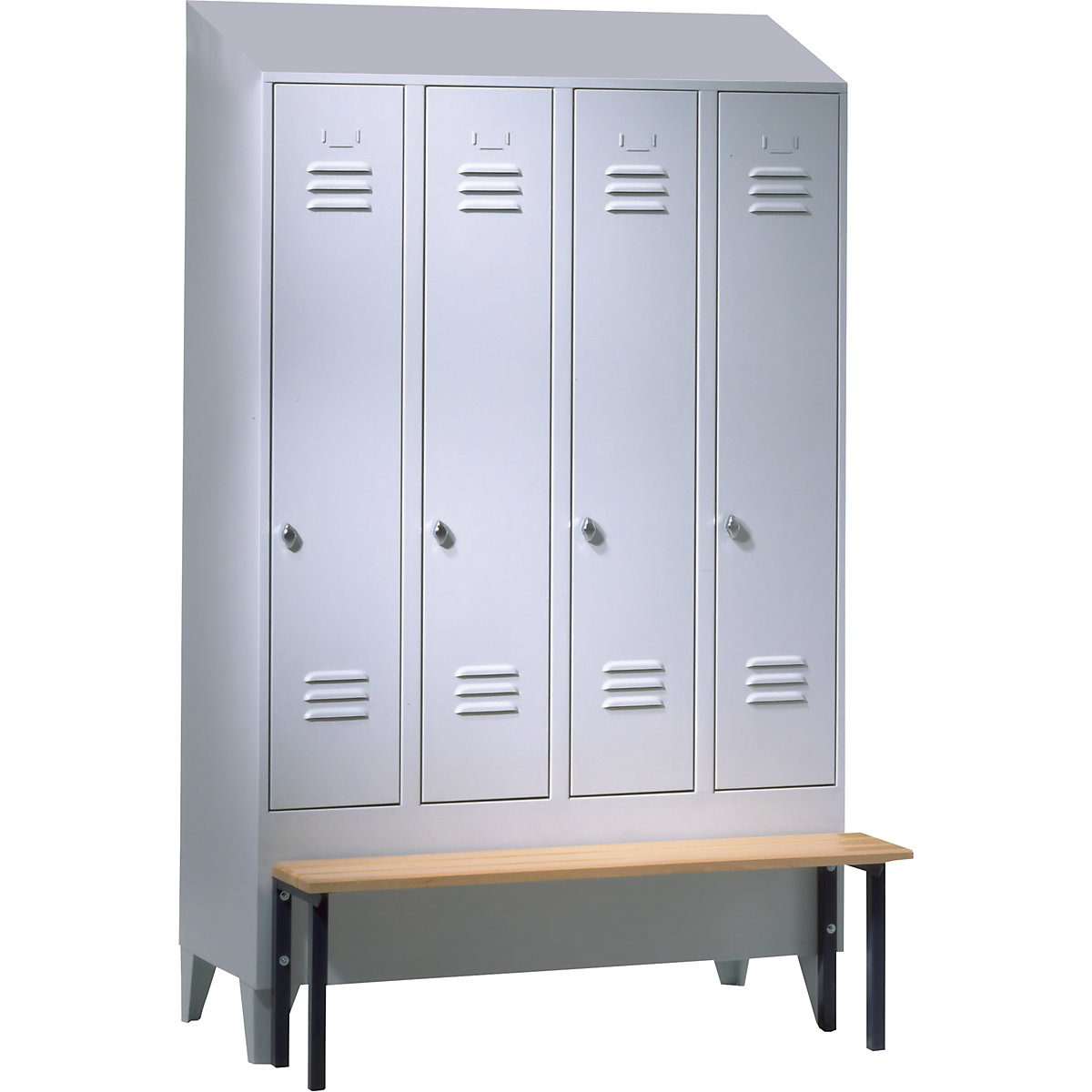 Lockerkast Berlin 2 met zitbank – Wolf