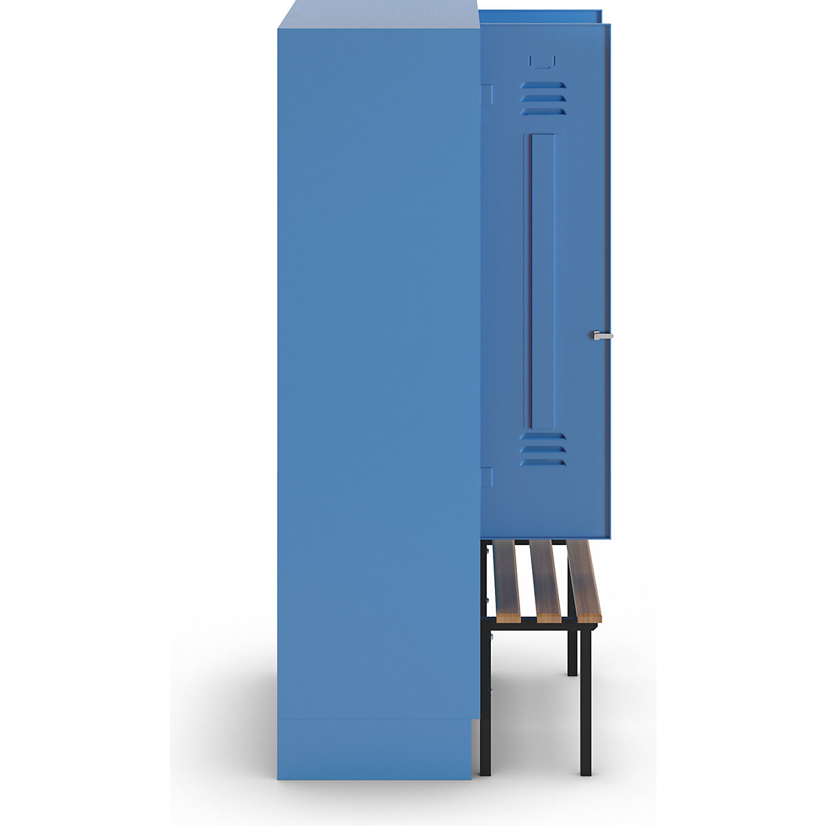 Lockerkast Berlin 2 met zitbank – Wolf (Productafbeelding 4)-3