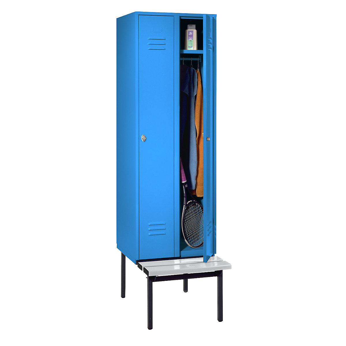 Lockerkast Berlin 2 met zitbank – Wolf (Productafbeelding 9)-8