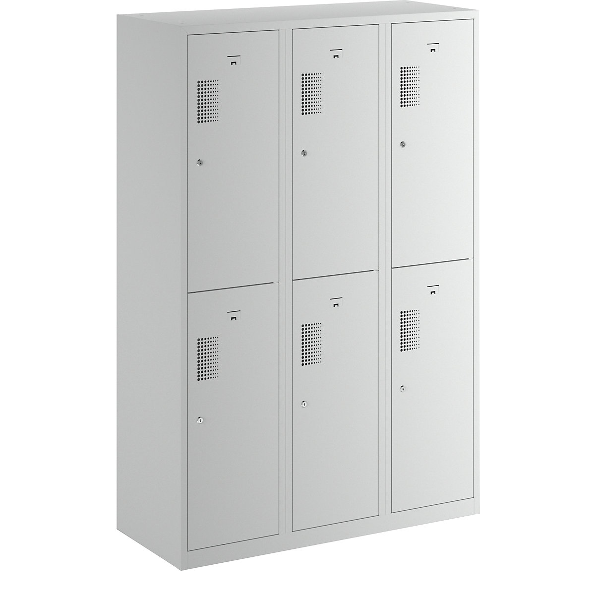 Lockerkast met twee verdiepingen Amsterdam – eurokraft basic (Productafbeelding 5)-4