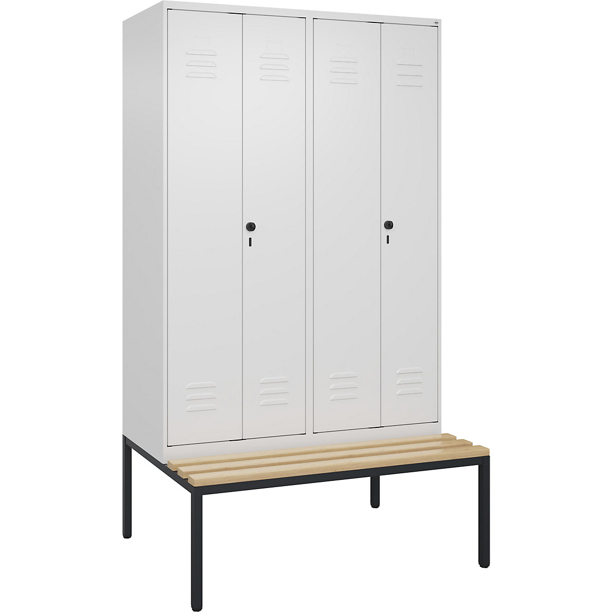 Multifunctionele kledingkast Classic PLUS met zitbank – C+P (Productafbeelding 4)-3