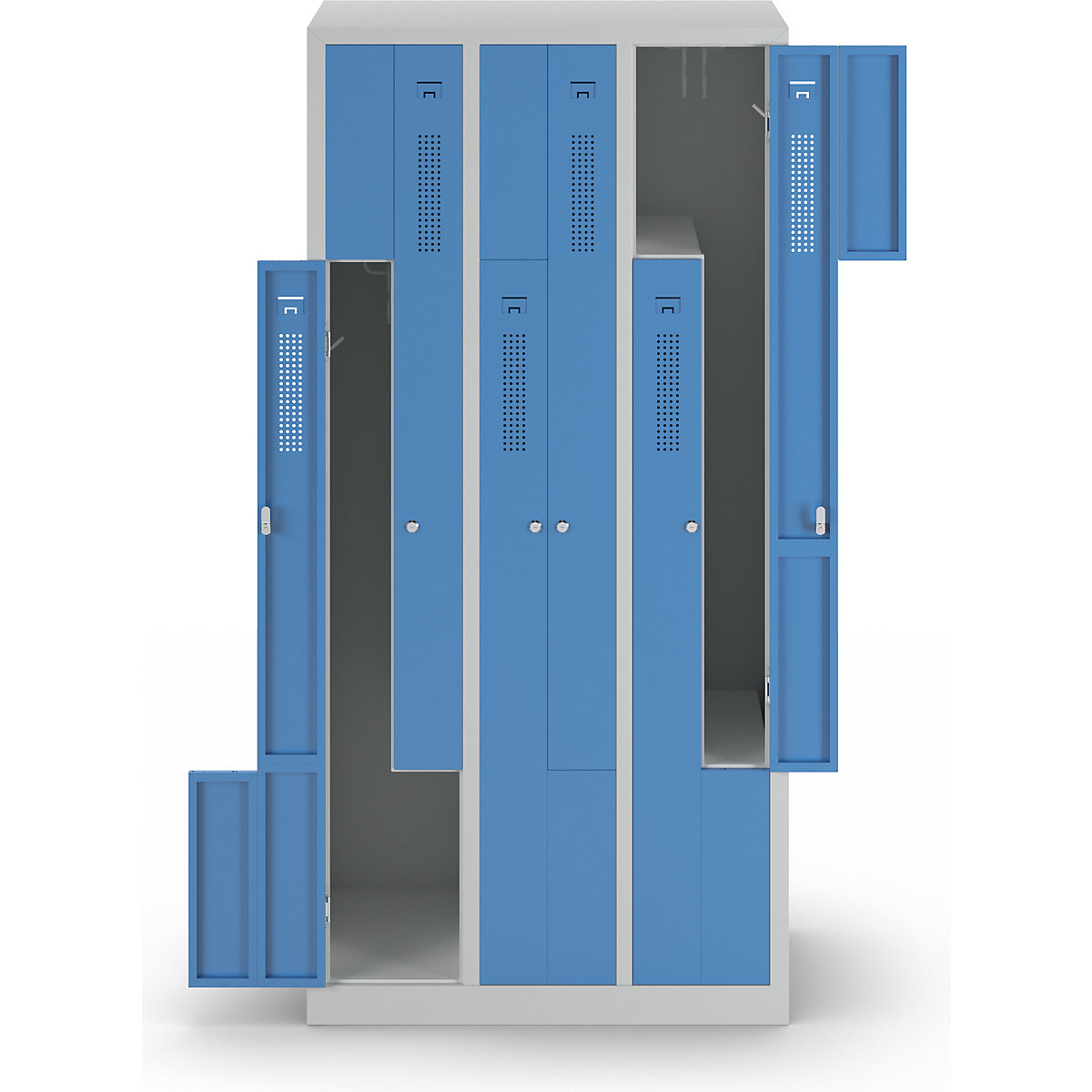 Z-lockerkast Amsterdam – eurokraft basic (Productafbeelding 9)-8