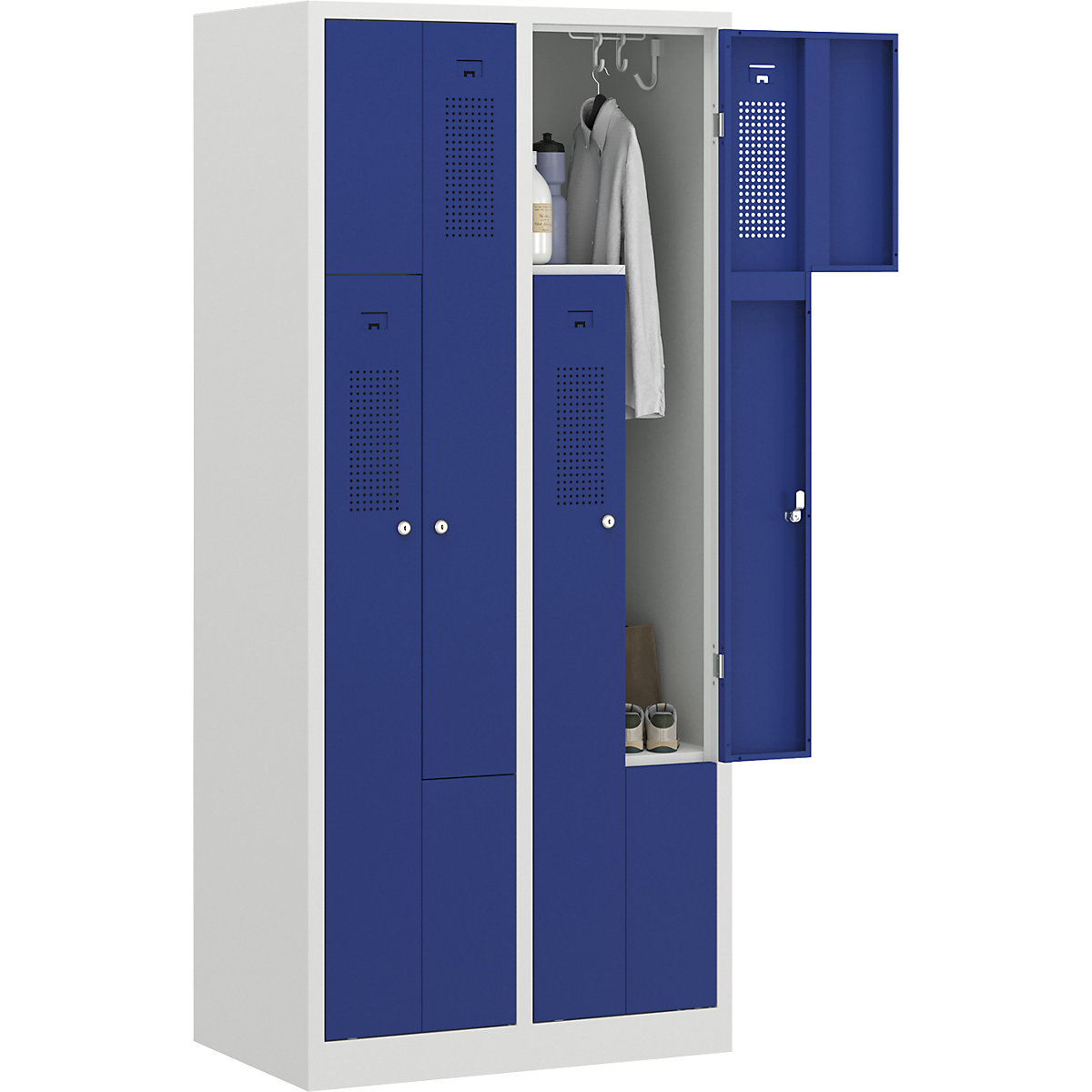 Z-lockerkast Amsterdam – eurokraft basic (Productafbeelding 7)-6