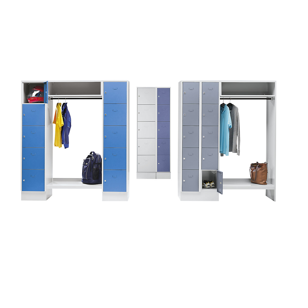 Locker-garderobesysteem Dresden – Wolf (Productafbeelding 2)-1