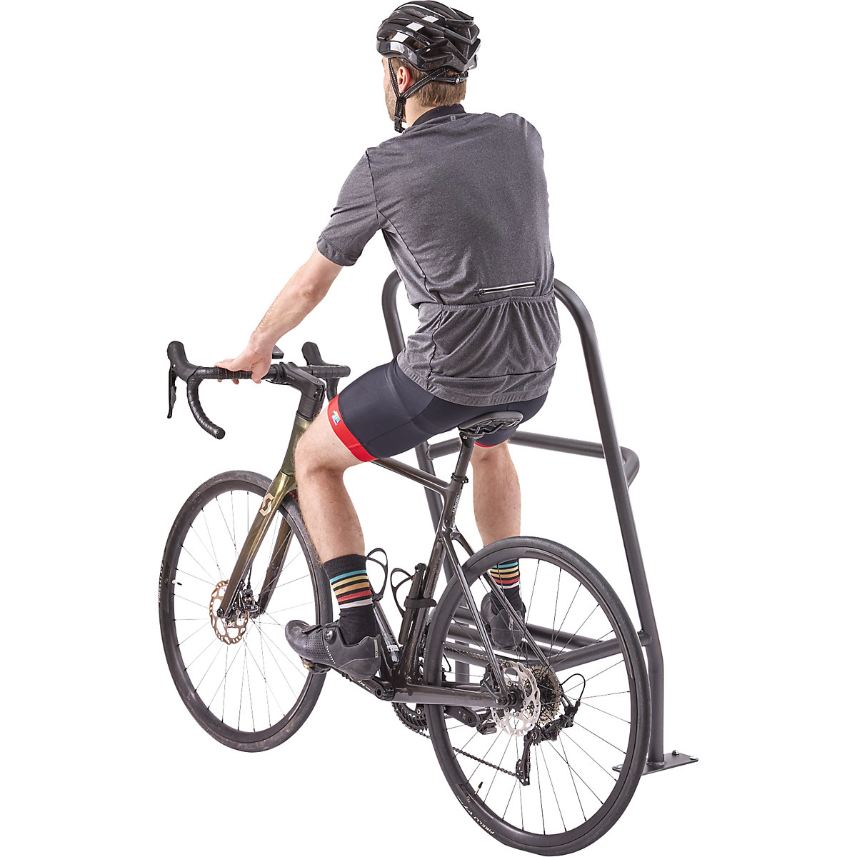 Aanleunbeugel met voetsteun – Mottez (Productafbeelding 2)-1