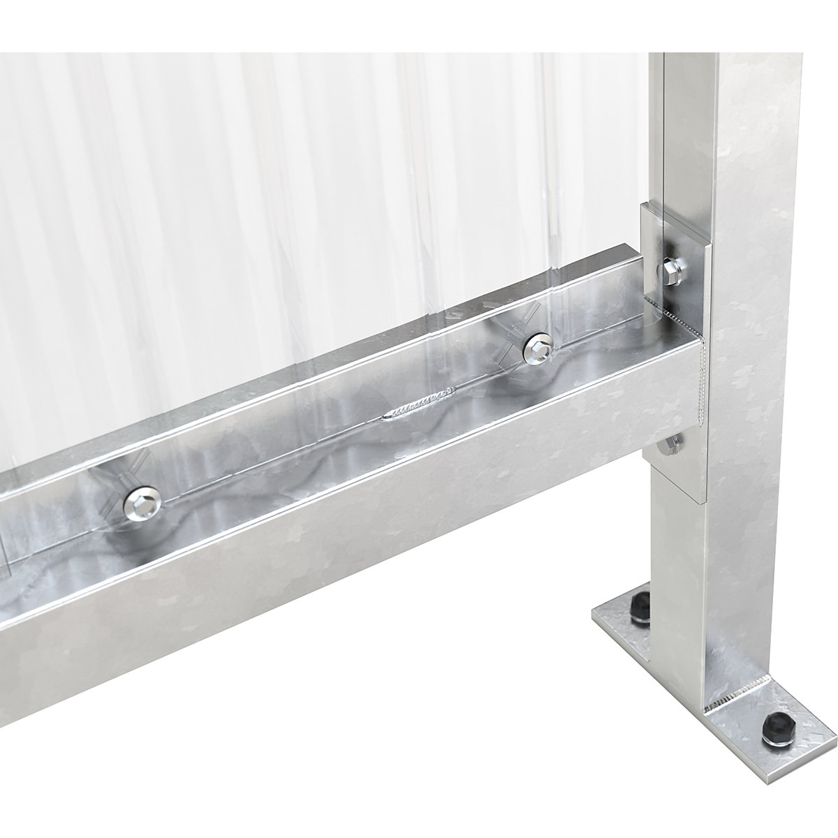 Overkapping Jena, driezijdige complete set (Productafbeelding 2)-1