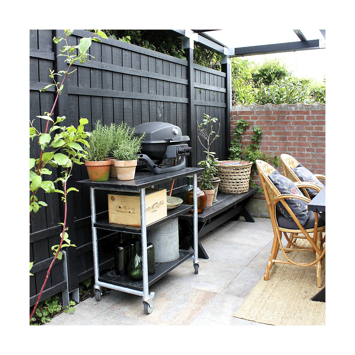 Rustiek hek (Productafbeelding 2)-1