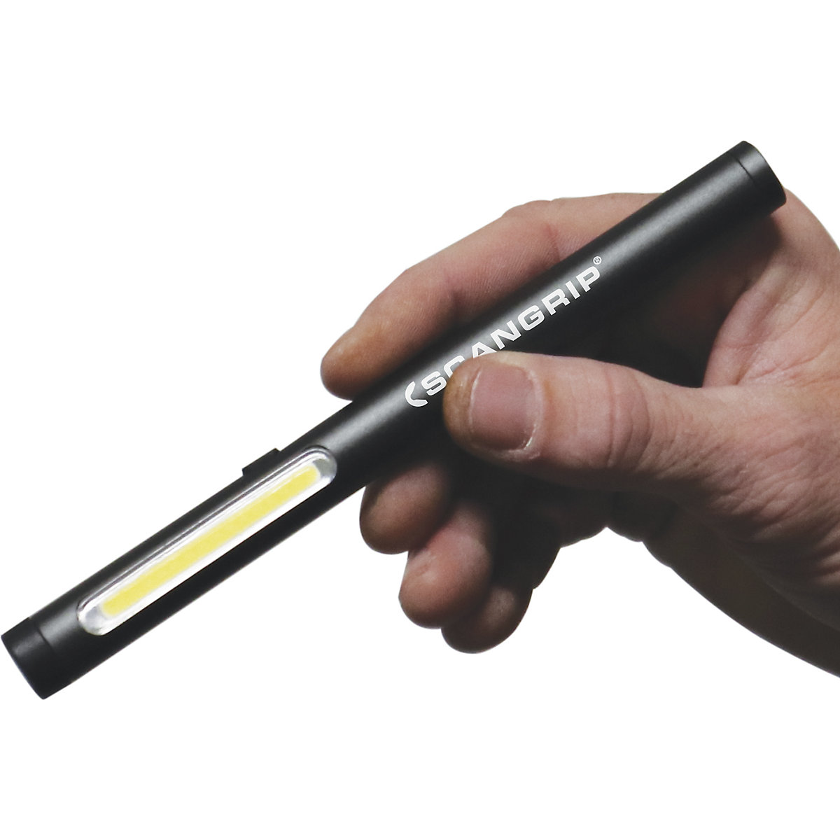 LED-zaklamp WORK PEN 200 R op een accu – SCANGRIP (Productafbeelding 6)-5