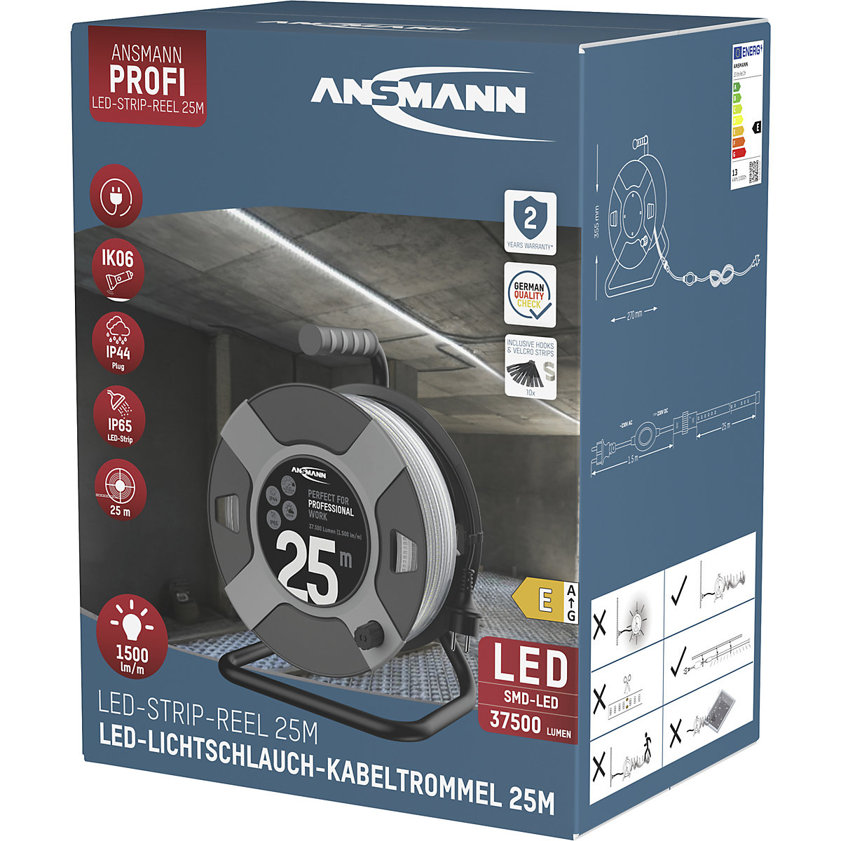 Lichtslang op kabelhaspel – Ansmann (Productafbeelding 2)-1