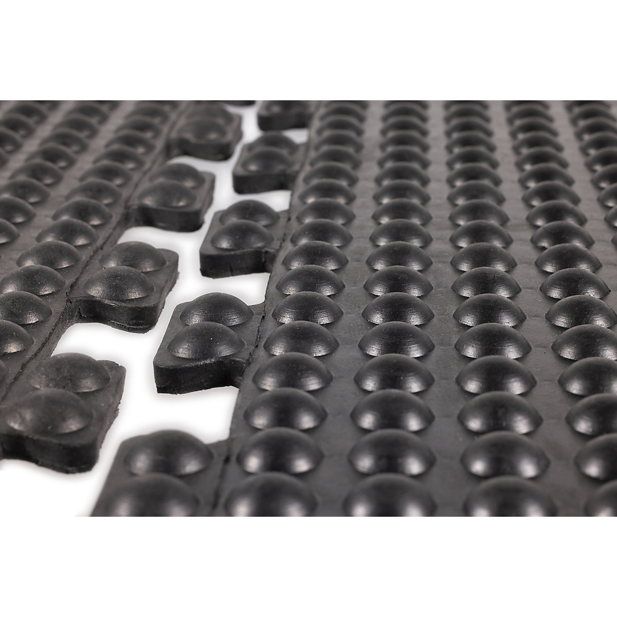 Anti-vermoeidheidsmat YOGA DOME BASIC, zwart genopt – Miltex (Productafbeelding 4)-3