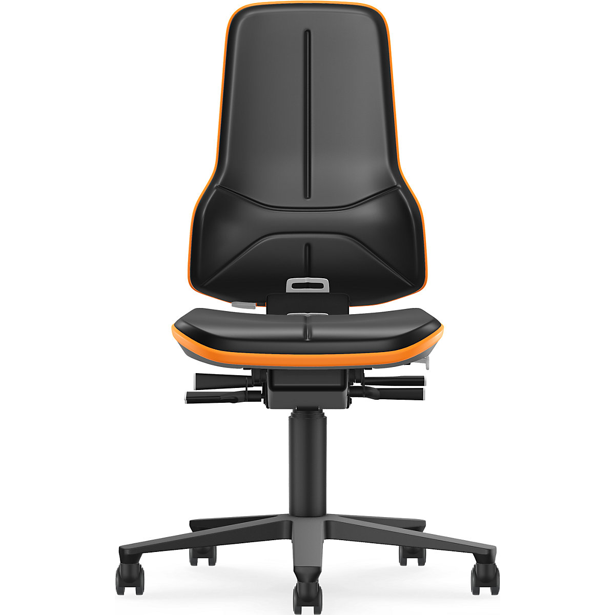 NEON werkdraaistoel, wielen – bimos (Productafbeelding 10)-9