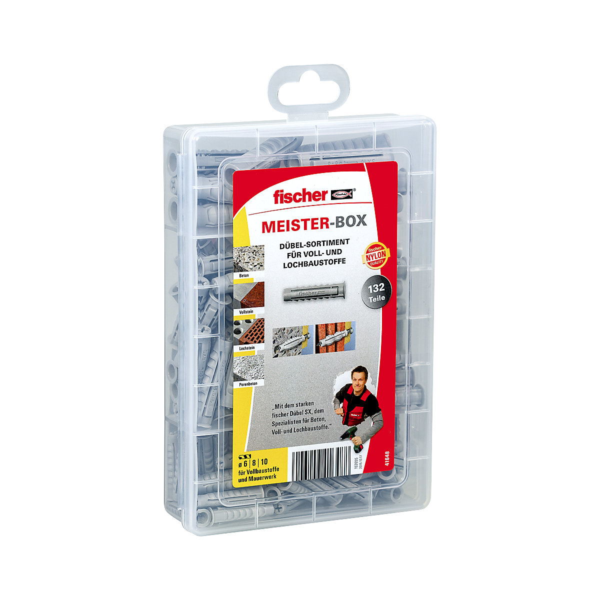 Dübelset MEISTER-BOX Wohnraum fischer