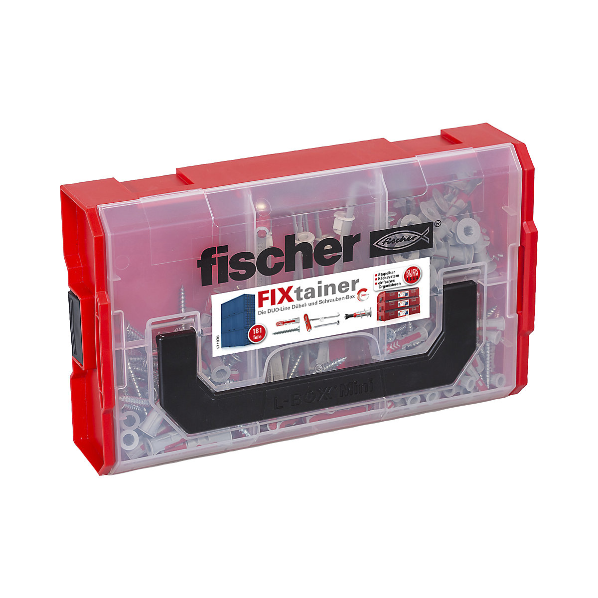 L-Boxx mini DuoLine + Schraube fischer
