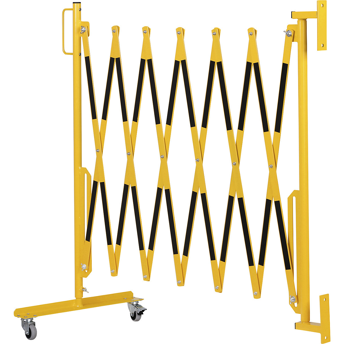 Scherengitter mit Rollfüßen CrashStop (Produktabbildung 6)-5
