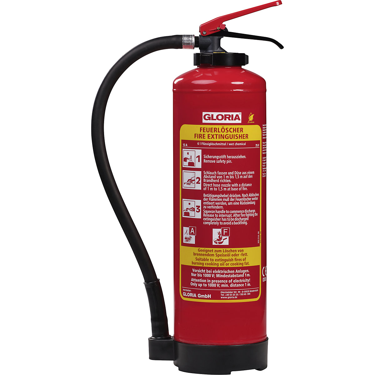 Fettbrand-Feuerlöscher FA 6 EASY GLORIA