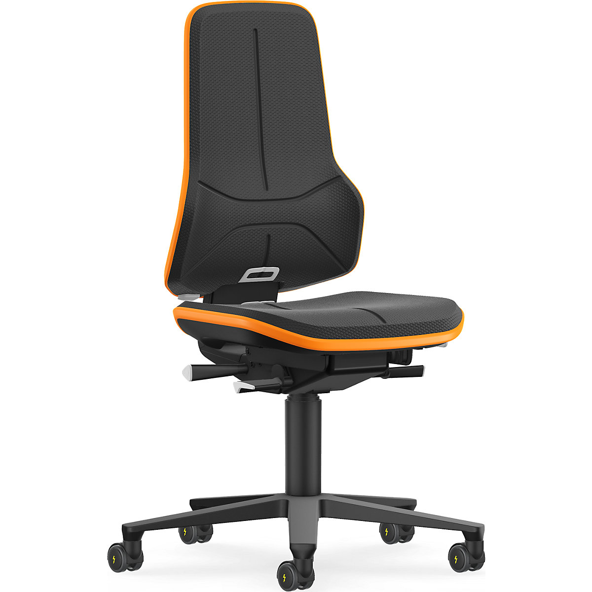 NEON Arbeitsdrehstuhl ESD, Rollen bimos (Produktabbildung 2)-1