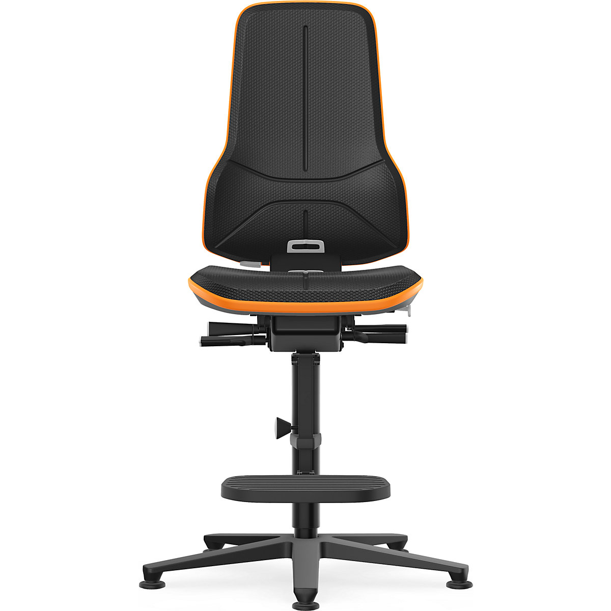 NEON Arbeitsdrehstuhl, Gleiter, Aufstiegshilfe bimos (Produktabbildung 2)-1