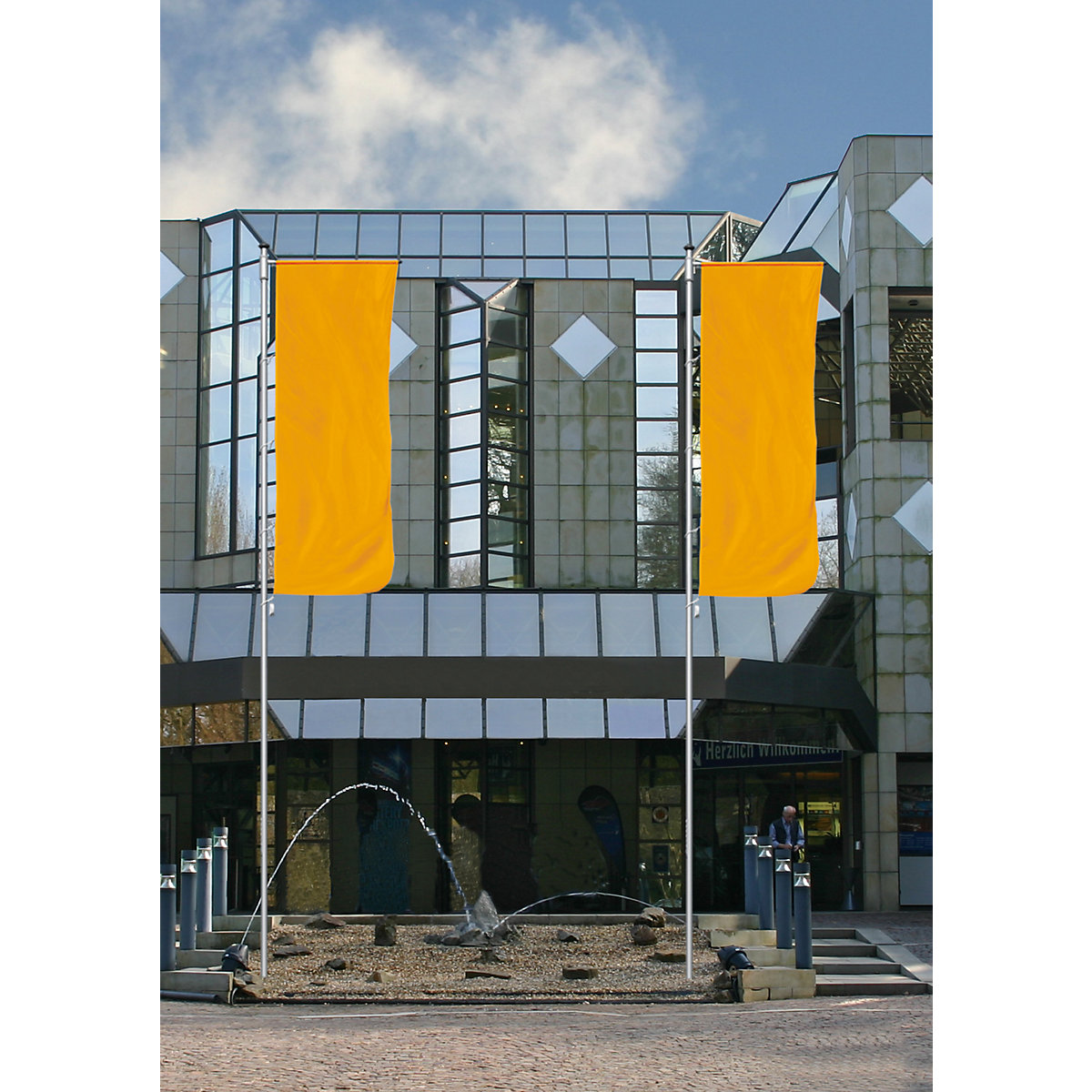 Alu-Fahnenmast PRESTIGE Mannus (Produktabbildung 3)-2