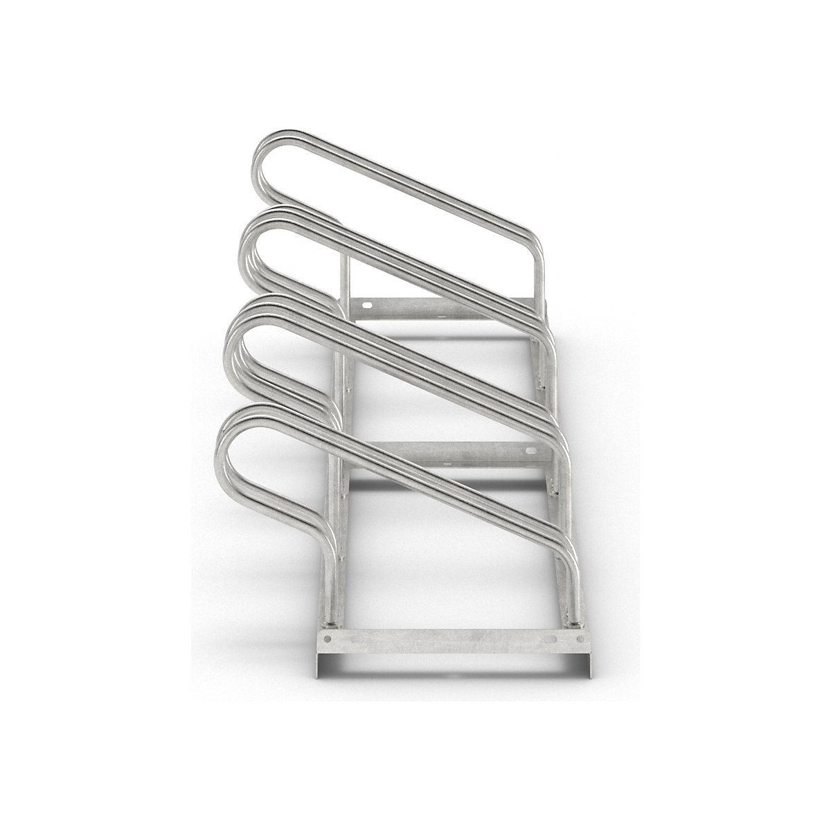 Fahrradständer, Bügel aus 18 mm Stahlrohr eurokraft pro (Produktabbildung 10)-9