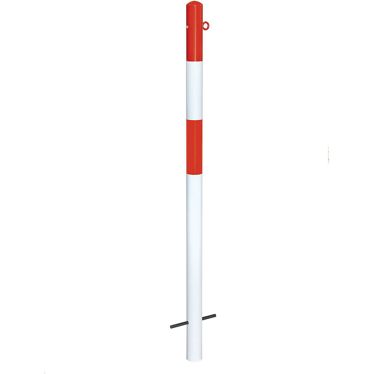Morion Moravia Sperrpfosten Rot-Weiß 100cm 8