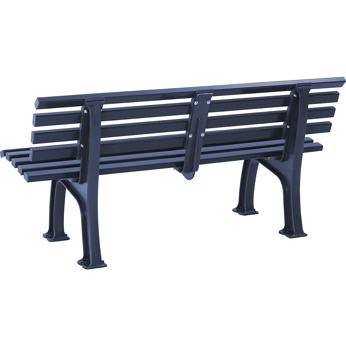 Parkbank aus Kunststoff (Produktabbildung 6)-5