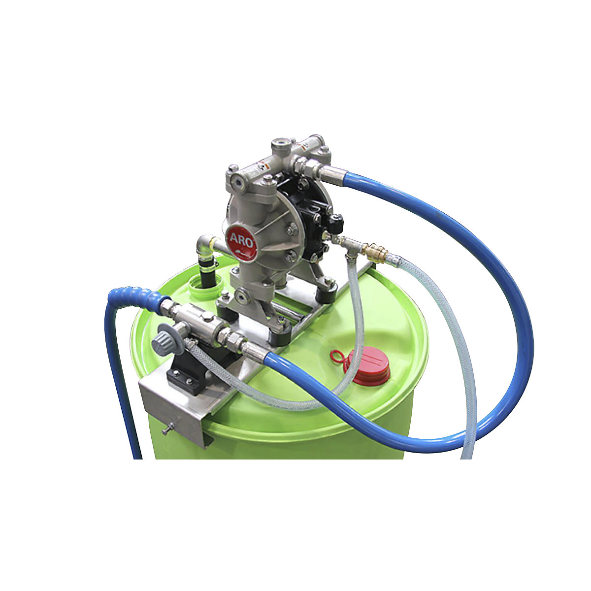 Kaiserkraft Foam Injector 200L Drum Stainless Steel 5