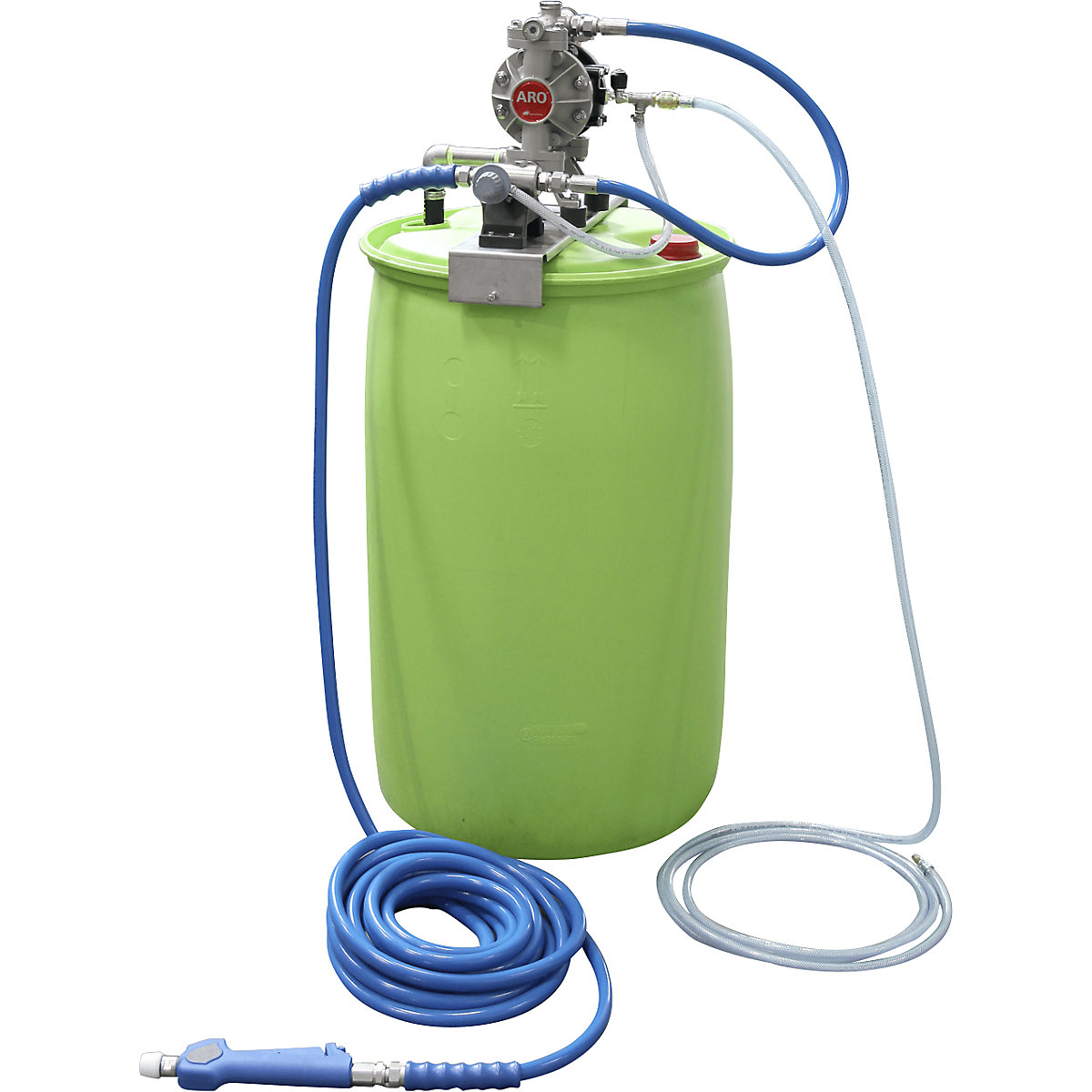 Kaiserkraft Foam Injector 200L Drum Stainless Steel 3
