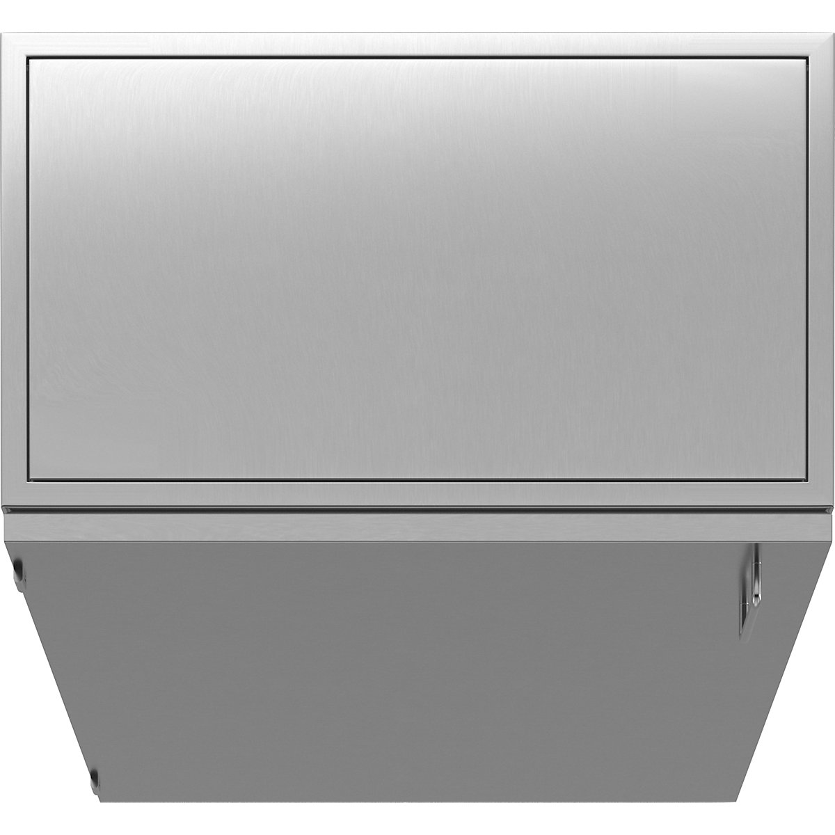 Reinraum-Wandhängeschrank aus Edelstahl (Produktabbildung 7)-6