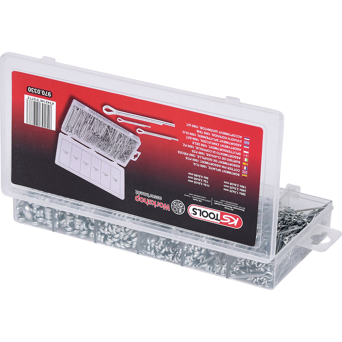 Sortiment Splinte KS Tools (Produktabbildung 3)-2