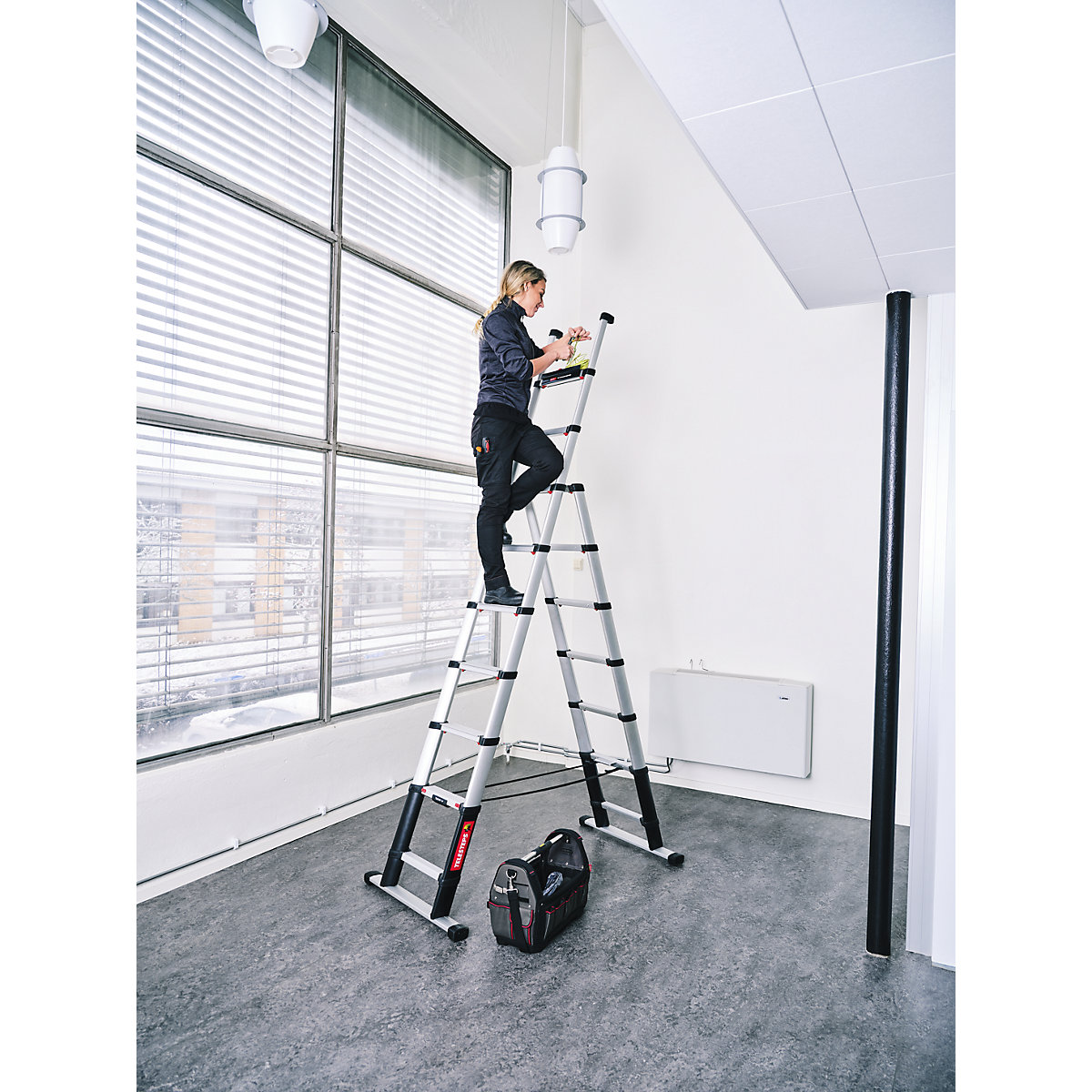 Teleskop-Mehrzweckleiter COMBI LINE Telesteps (Produktabbildung 10)-9