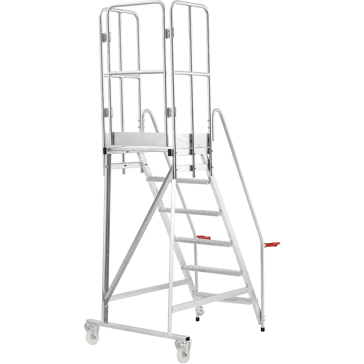 Mobile Podestleiter eurokraft pro (Produktabbildung 9)-8
