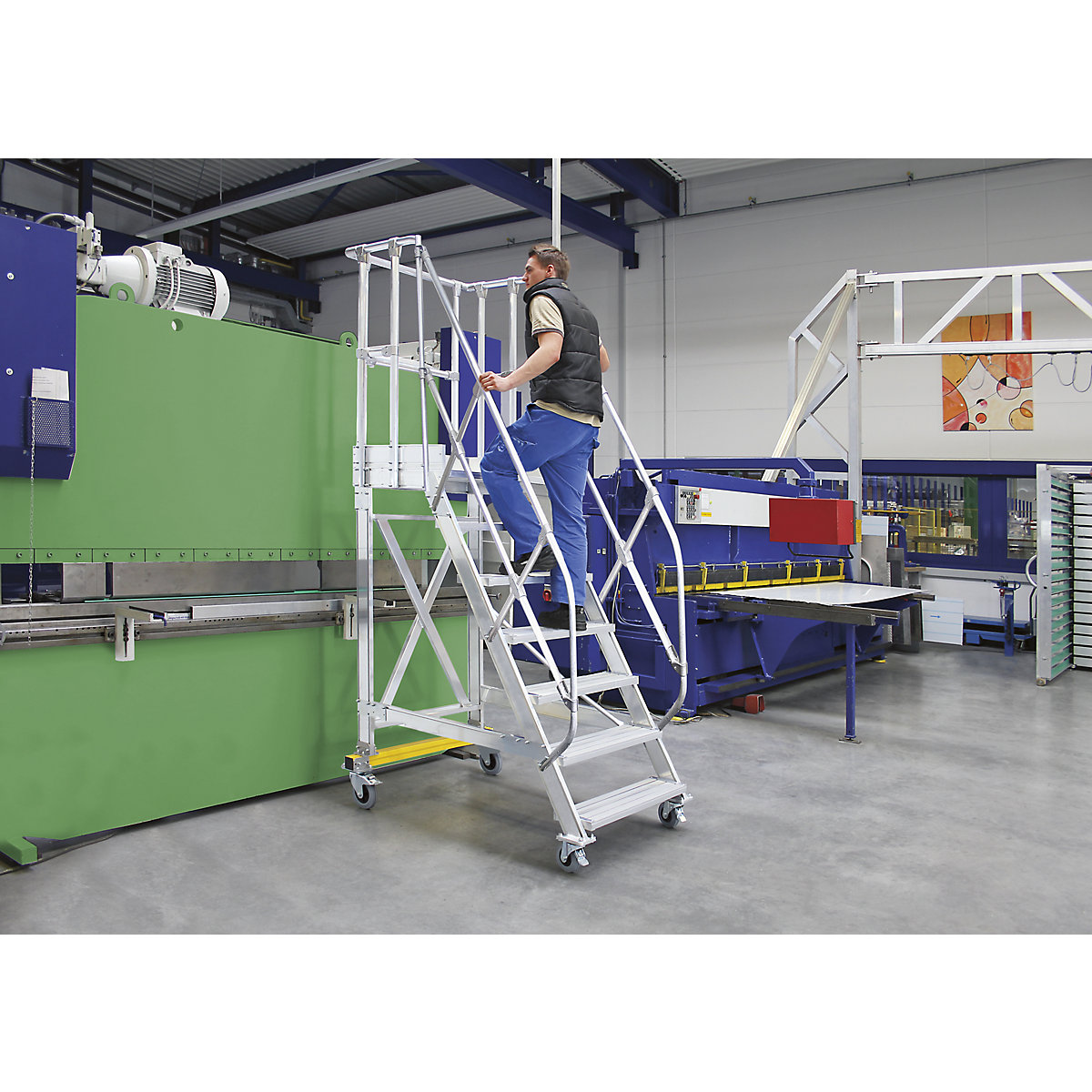 Mobile Sicherheitstreppe MUNK (Produktabbildung 2)-1